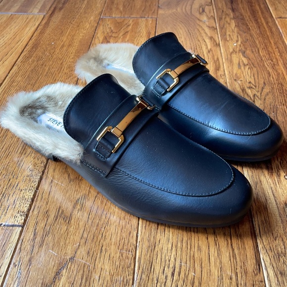 Steve Madden Faux Fur Mule NWT - Picture 2 of 8